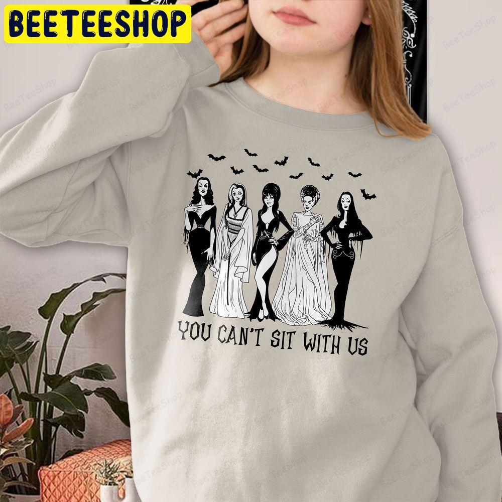 You Can’t Sit With Us Halloween Retro 90s Trending Unisex Sweatshirt