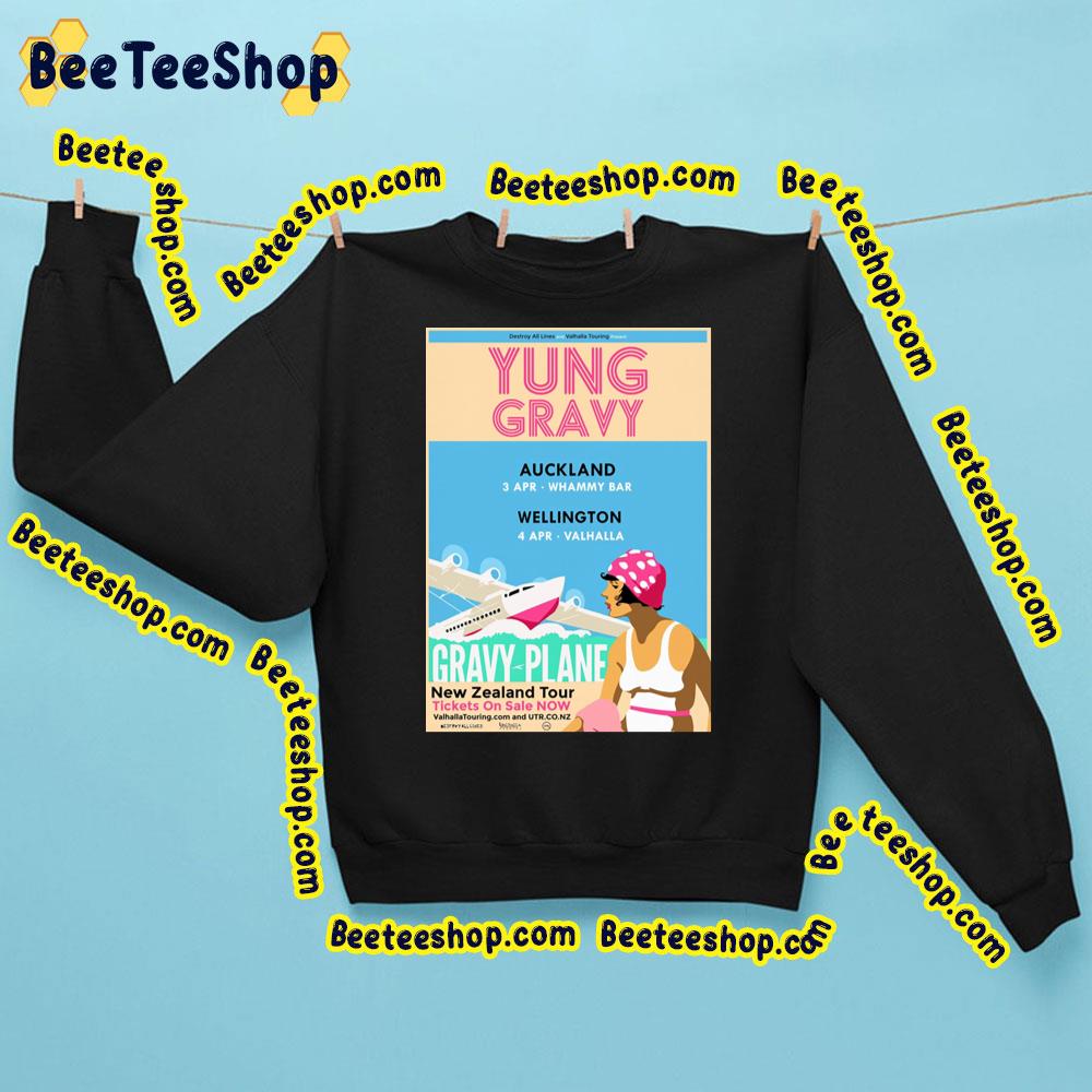 Yung Gravy New Zealand Tour Concert Trending Unisex Sweatshirt