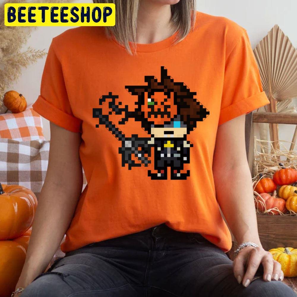 8 Bit Sora Kingdom Hearts Halloween Beeteeshop Trending Unisex T-Shirt