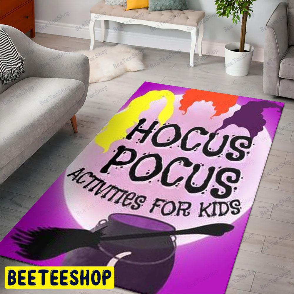 Activittes For Kids Hocus Pocus Halloween Beeteeshop Rug Rectangle