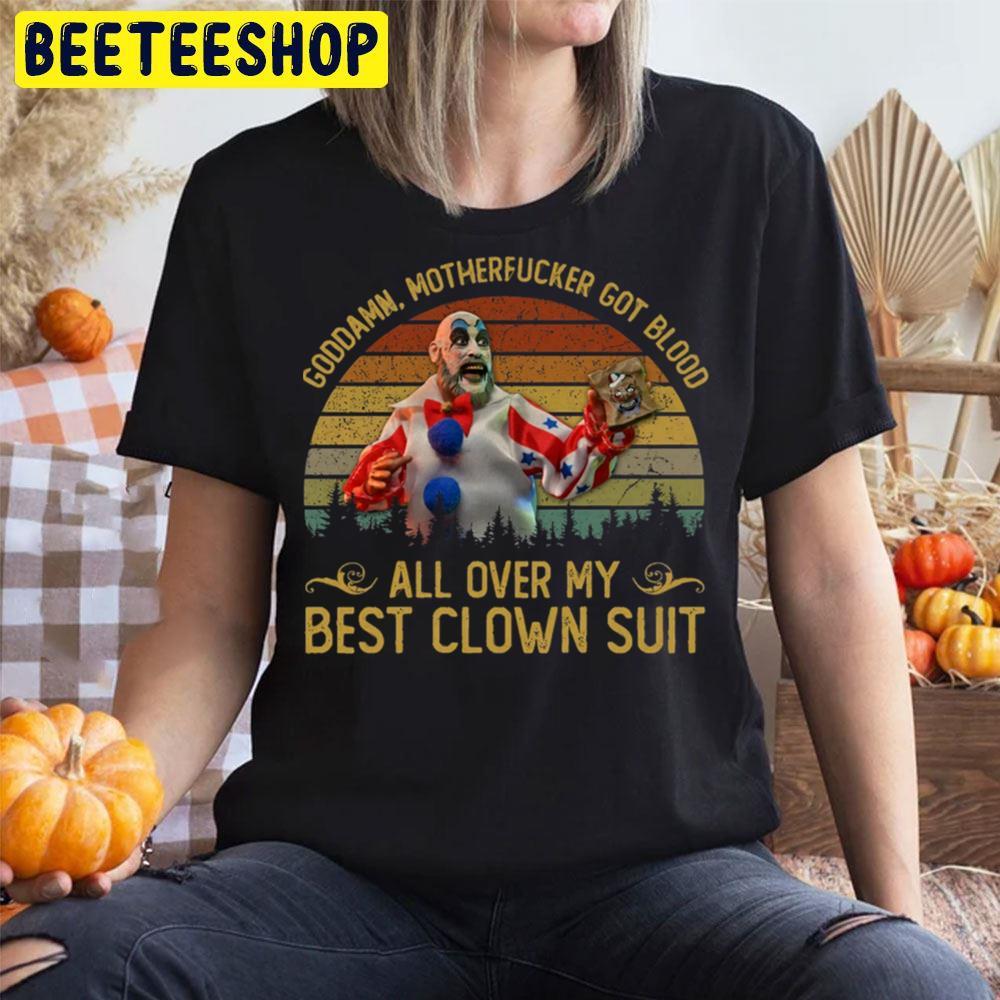 All Over My Best Clown Suit House Of 1000 Corpses Happy Halloween Beeteeshop Trending Unisex T-Shirt