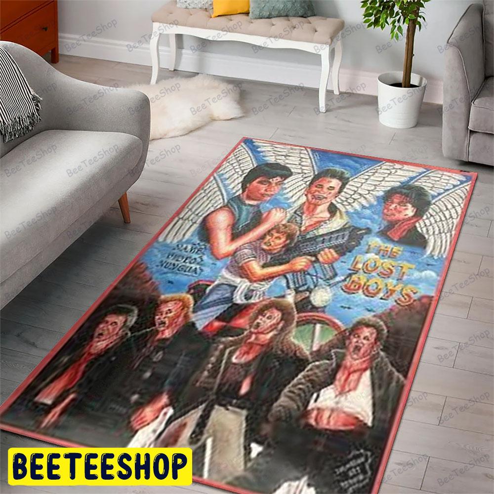 Angle The Lost Boys Halloween Beeteeshop Rug Rectangle