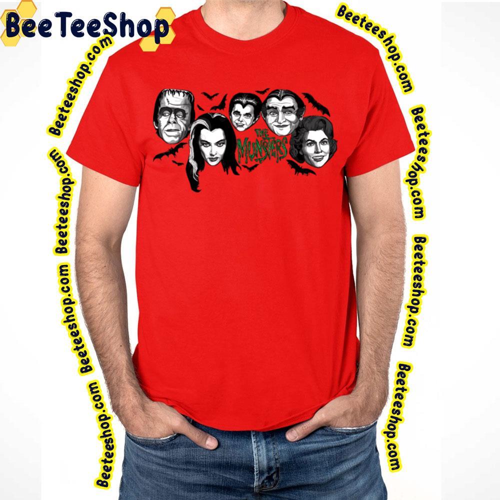 Bat Family The Munsters Happy Halloween Beeteeshop Trending Unisex T-Shirt