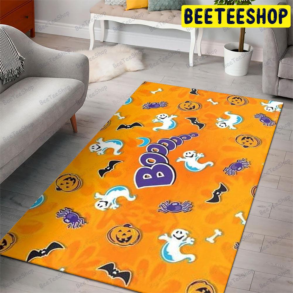 Bats Boos Halloween Pattern 180 Beeteeshop Rug Rectangle