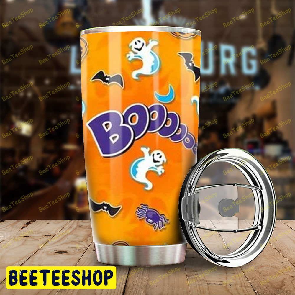 Bats Boos Halloween Pattern 180 Tumbler