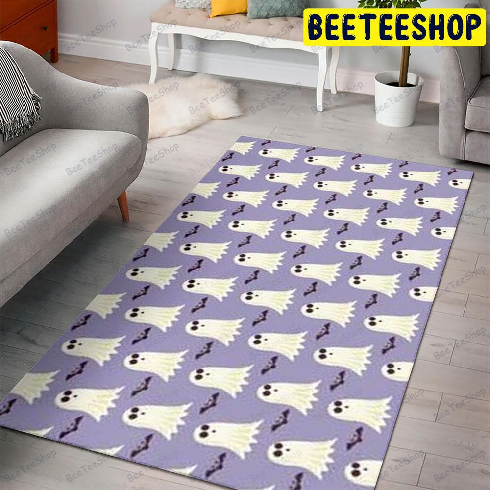 Bats Boos Halloween Pattern 248 Beeteeshop Rug Rectangle