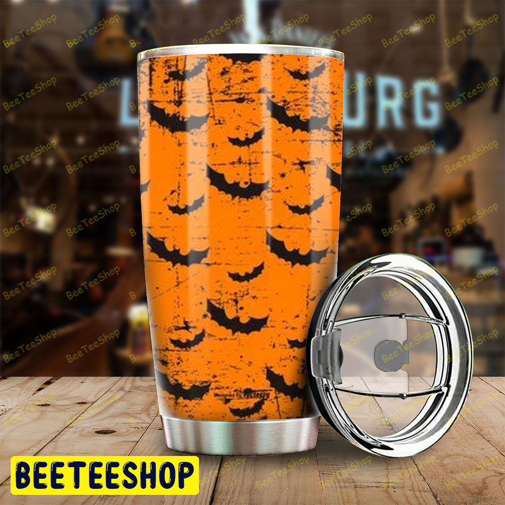 Bats Halloween Pattern 045 Tumbler