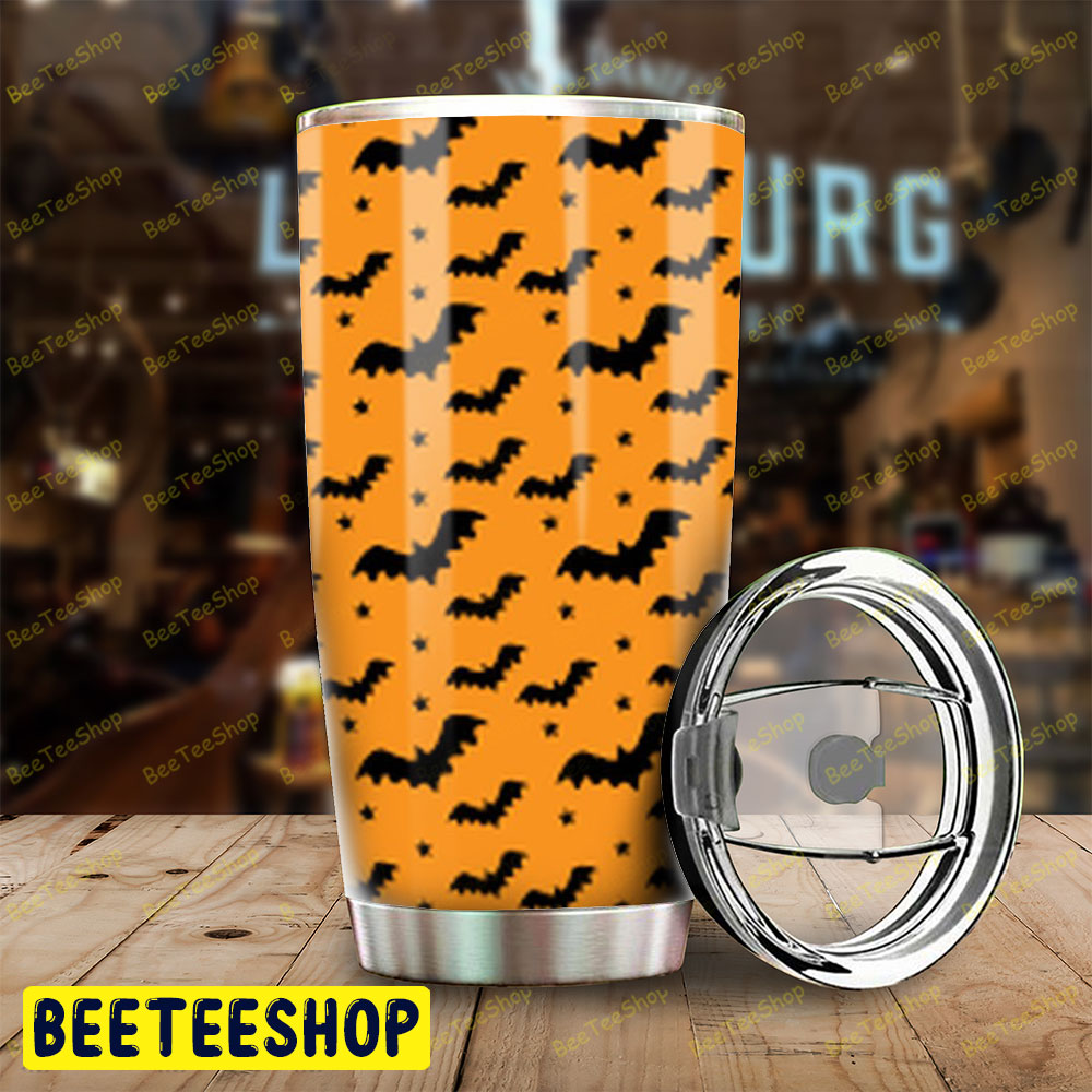 Bats Halloween Pattern 056 Tumbler