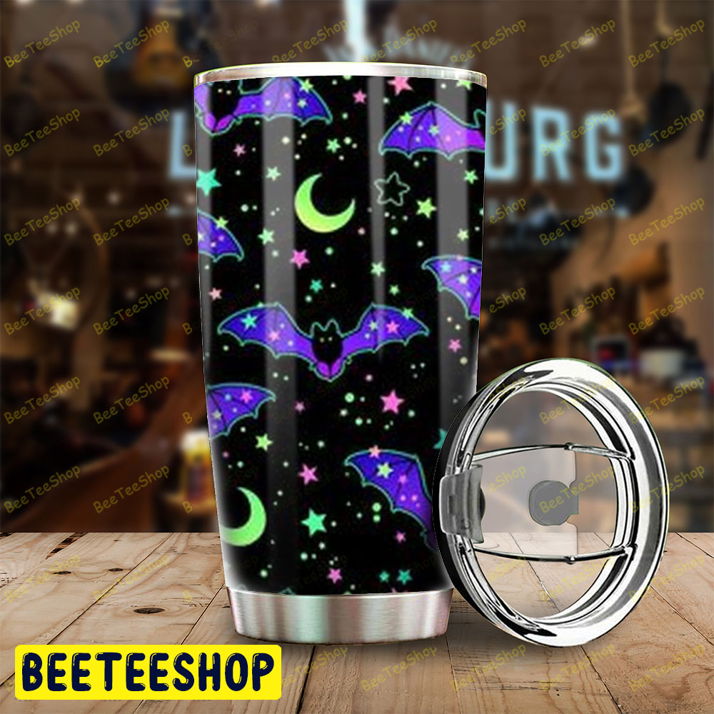 Bats Halloween Pattern 12 Tumbler