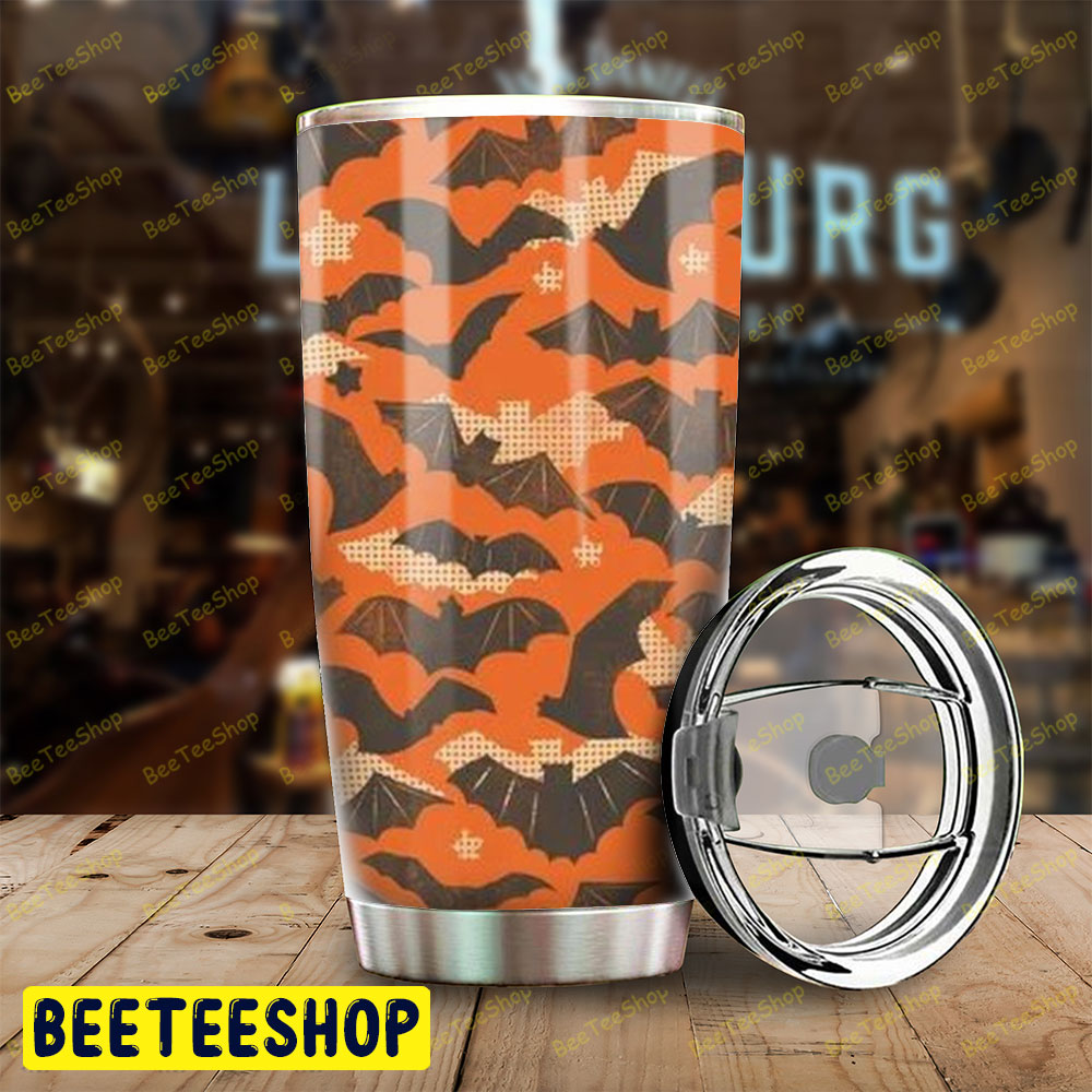 Bats Halloween Pattern 229 Tumbler