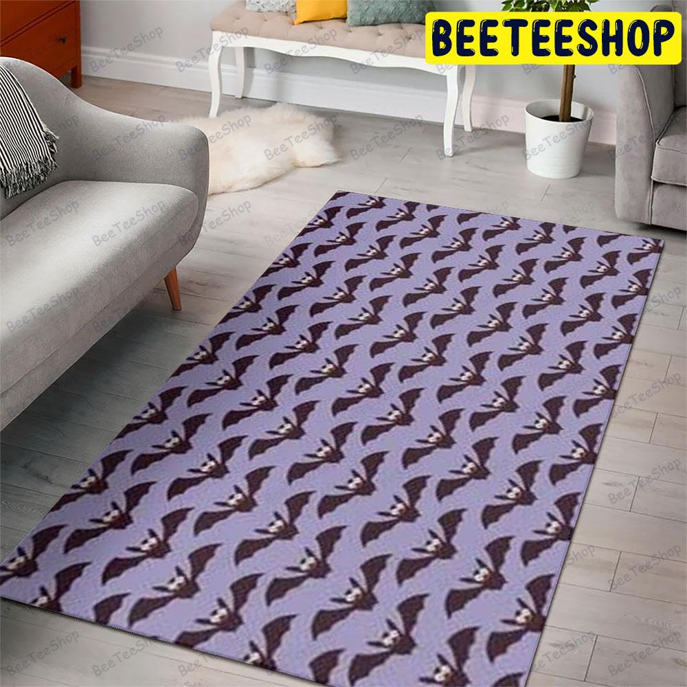 Bats Halloween Pattern 283 Beeteeshop Rug Rectangle