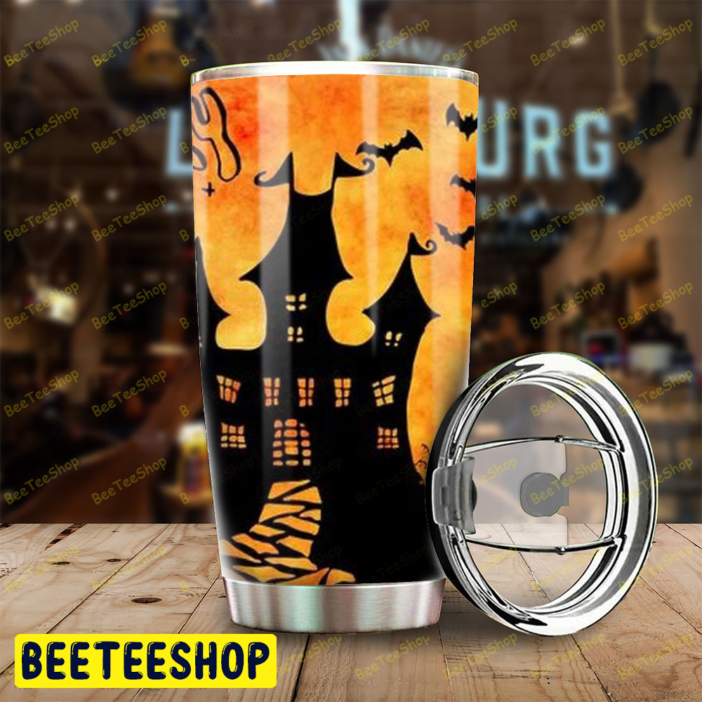 Bats Halloween Pattern 309 Tumbler