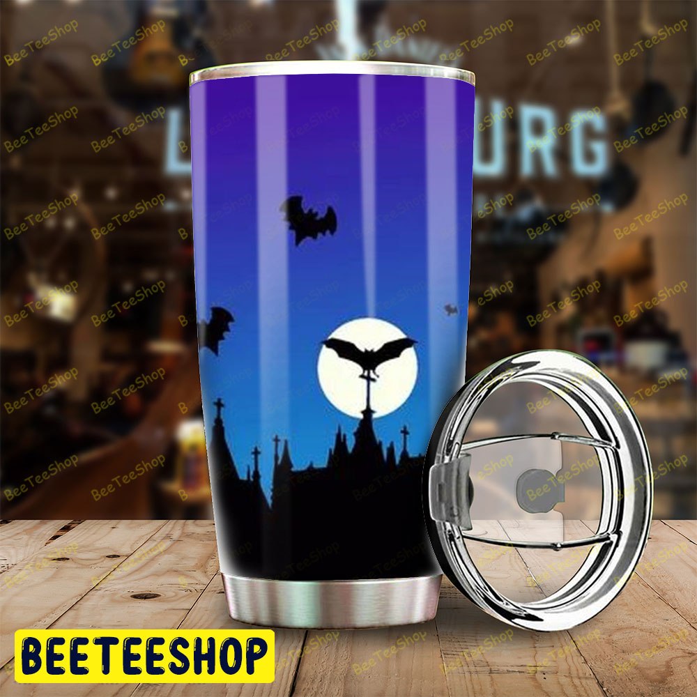 Bats Halloween Pattern 403 Tumbler