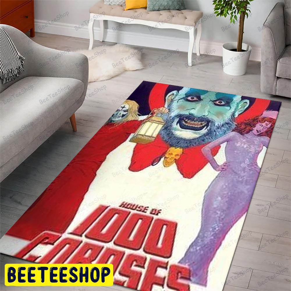 Beautiful Captain Spaulding House Of 1000 Corpses Halloween Beeteeshop Rug Rectangle