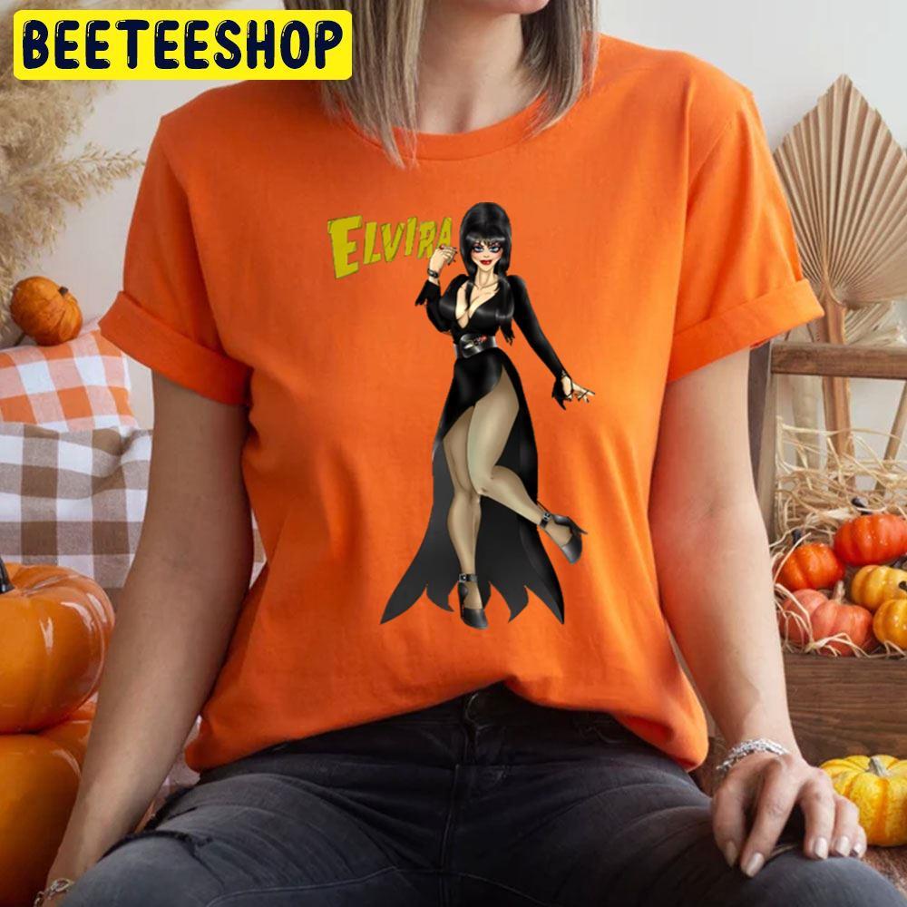 Beautiful Elvira Mistress Of The Dark Happy Halloween Beeteeshop Trending Unisex T-Shirt