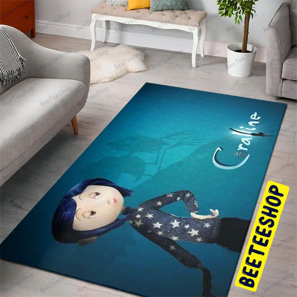 Beautiful Girl Coraline Halloween Beeteeshop Rug Rectangle