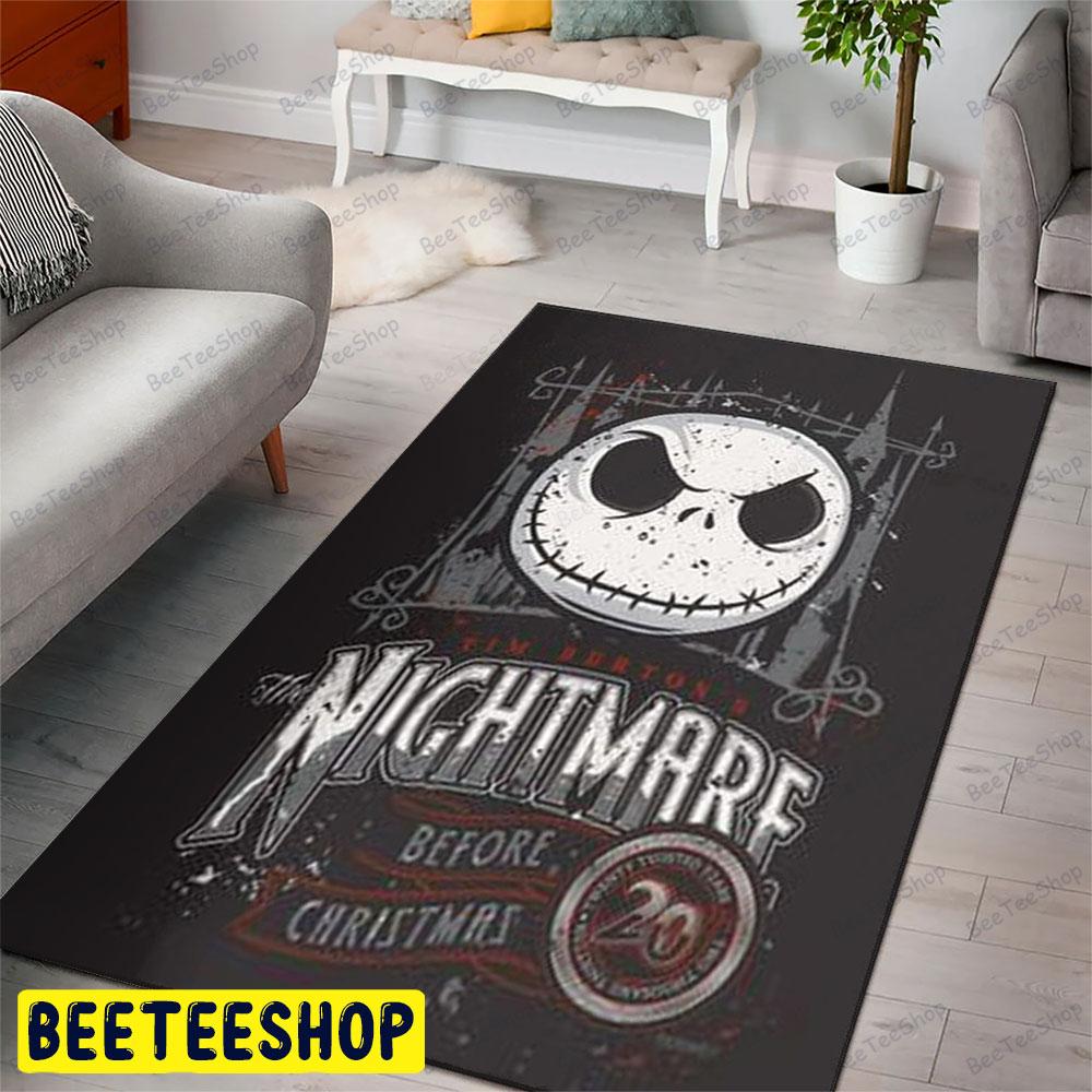 Before Christmas The Nightmare Before Christmas Halloween Beeteeshop Rug Rectangle