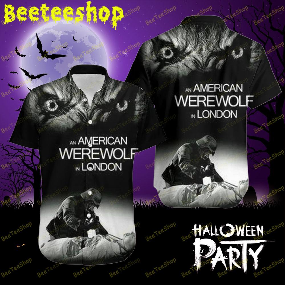 Black Art An American Werewolf In London Movie Halloween Beeteeshop Hawaii Shirt