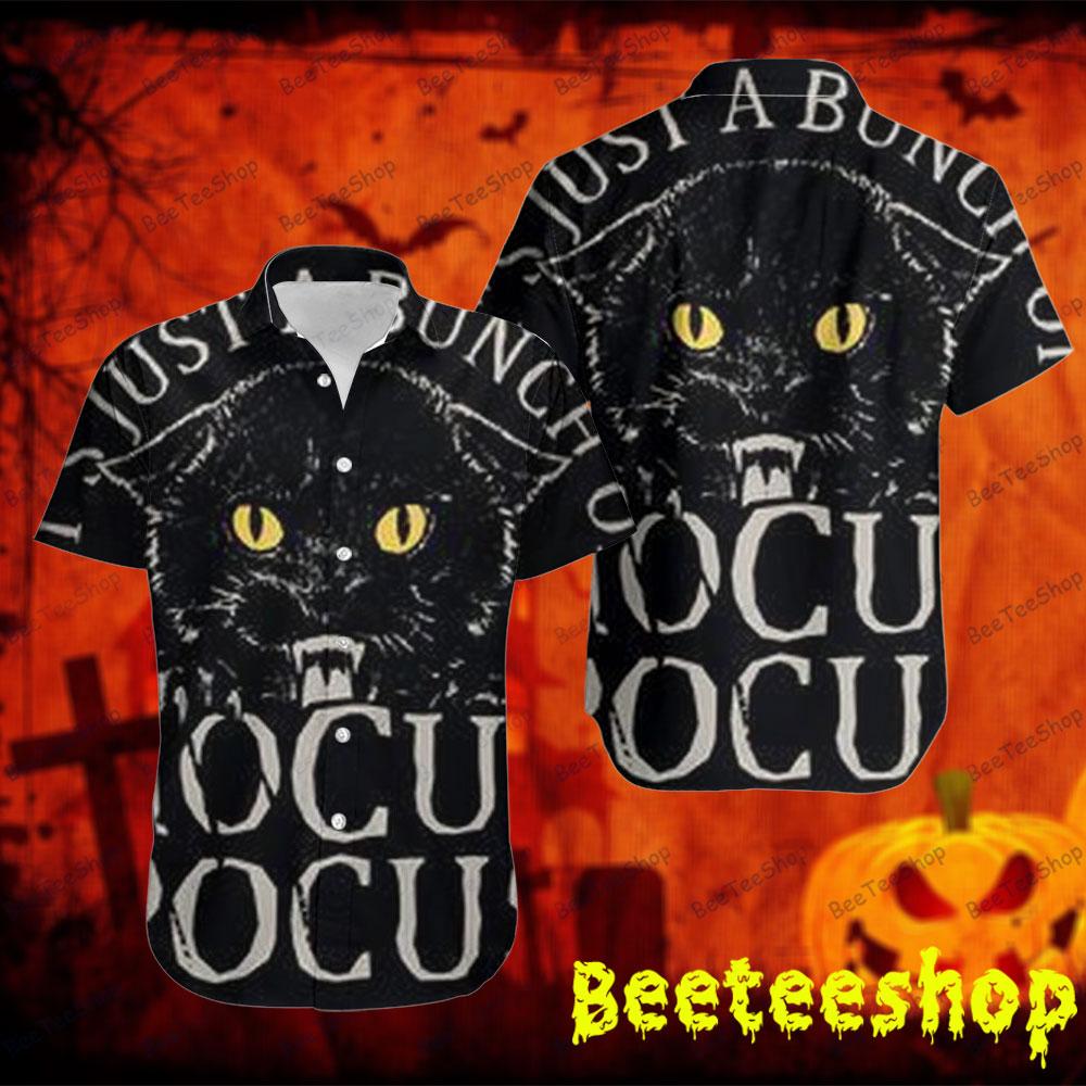 Black Cat Hocus Pocus Movie Halloween Beeteeshop Hawaii Shirt