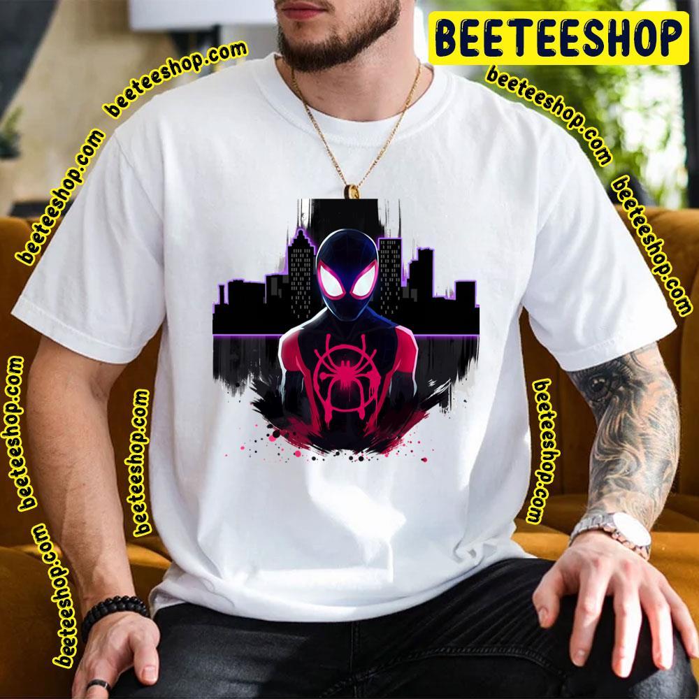 Black City Miles Morales Spiderverse Movie Beeteeshop Trending Unisex T-Shirt