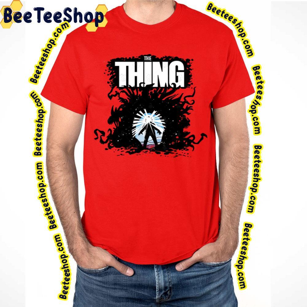 Black Dark The Thing Happy Halloween Beeteeshop Trending Unisex T-Shirt