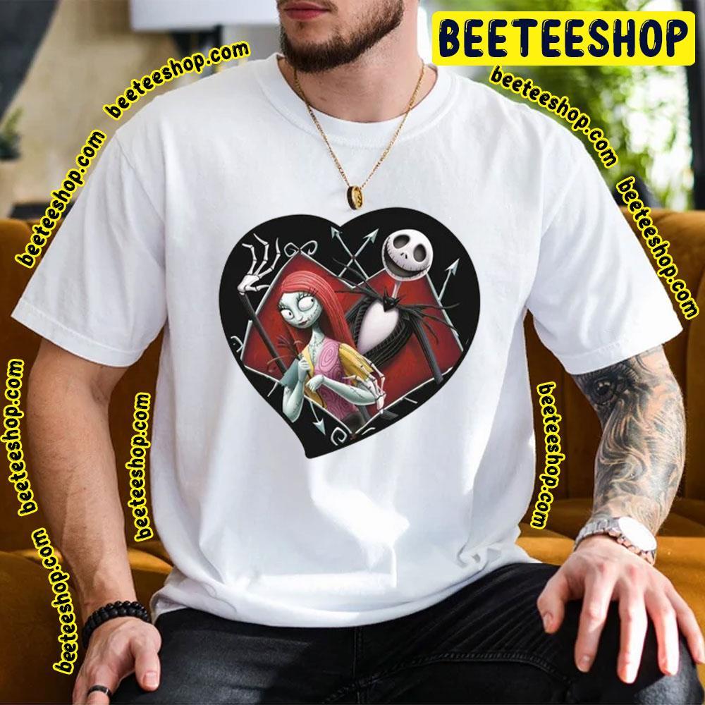 Black Heart The Nightmare Before Christmas Beeteeshop Trending Unisex T-Shirt