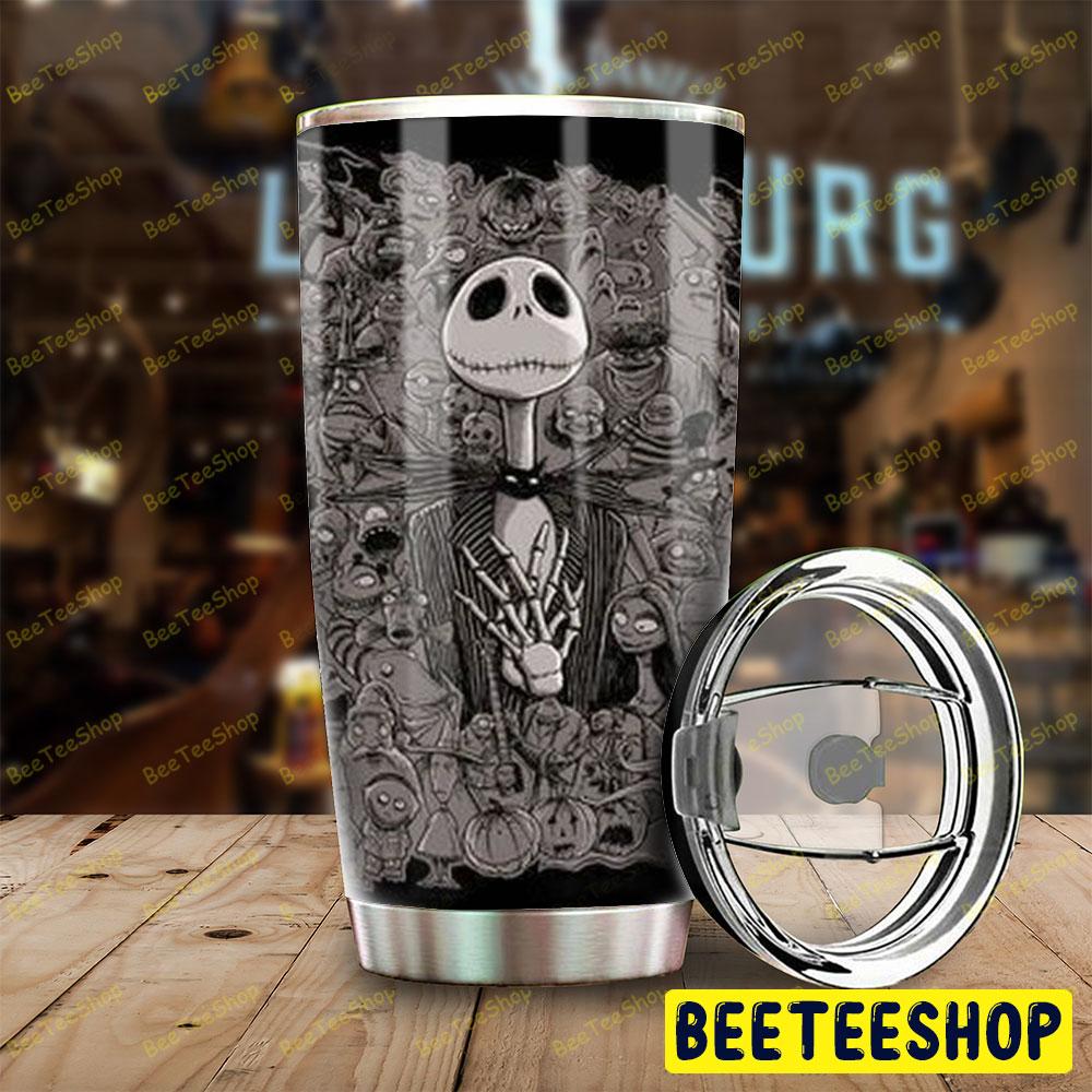 Black Jack With Friends The Nightmare Before Christmas Halloween Beeteeshop Tumbler