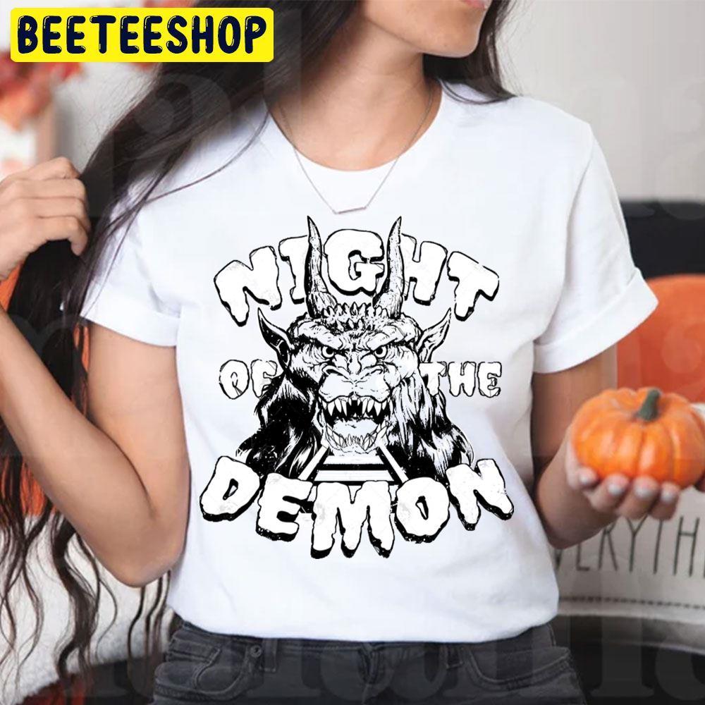 Black Monster Night Of The Demon Happy Halloween Beeteeshop Trending Unisex T-Shirt