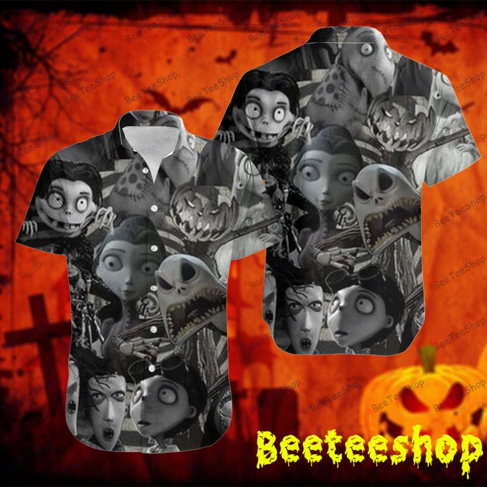 Black The Nightmare Before Christmas Halloween Beeteeshop Hawaii Shirt