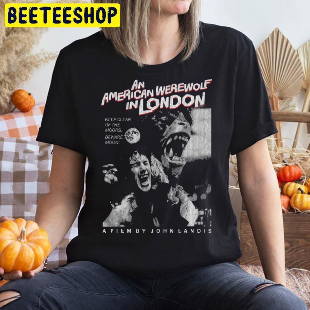 Black White Griffin Dunne An American Werewolf In London Happy Halloween Beeteeshop Trending Unisex T-Shirt