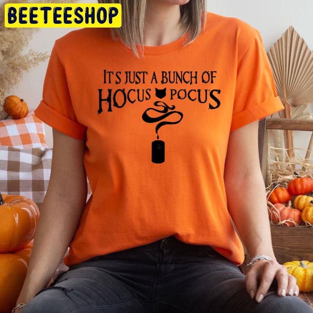 Blackline Just A Bunch Hocus Pocus Happy Halloween Beeteeshop Trending Unisex T-Shirt