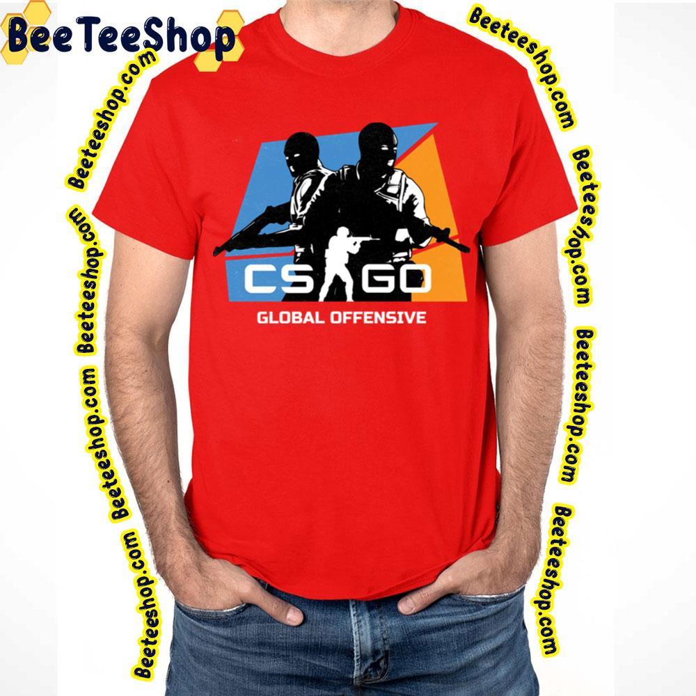 Blue Orange Counter Strike Beeteeshop Trending Unisex T-Shirt