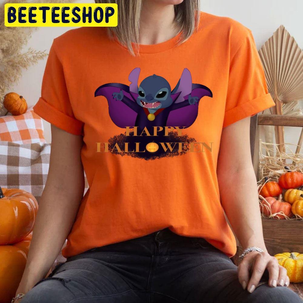 Blue Vire Alien Stitch Happy Halloween Beeteeshop Trending Unisex T-Shirt