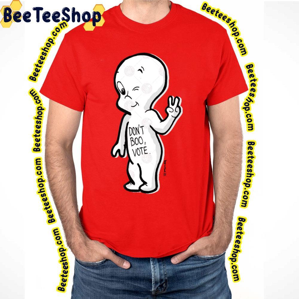 Boo Vote Casper Happy Halloween Beeteeshop Trending Unisex T-Shirt