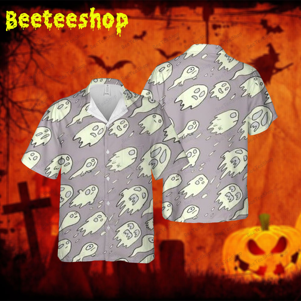 Boos Halloween 337 Spread Collar Hawaii Shirt