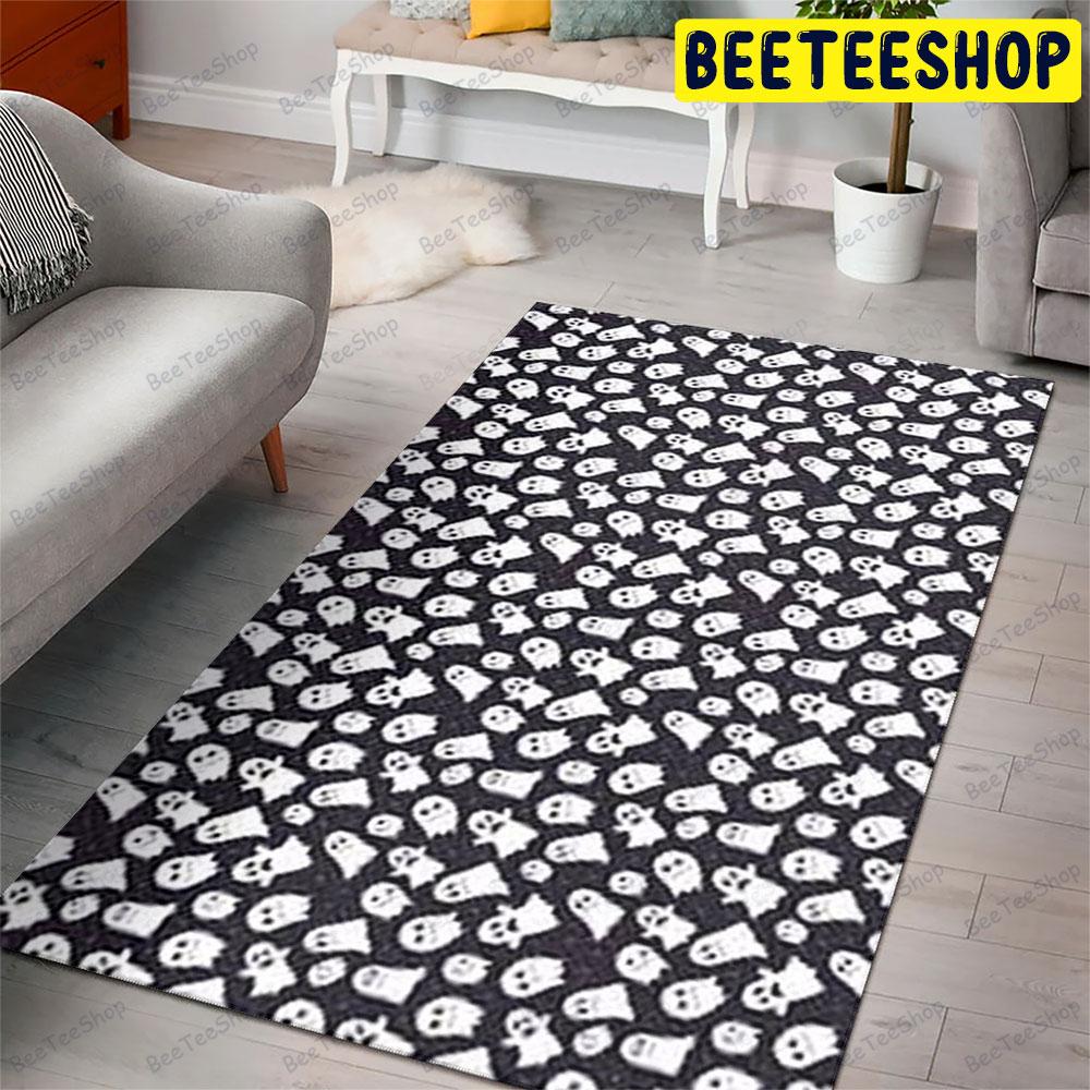 Boos Halloween Pattern 118 Beeteeshop Rug Rectangle