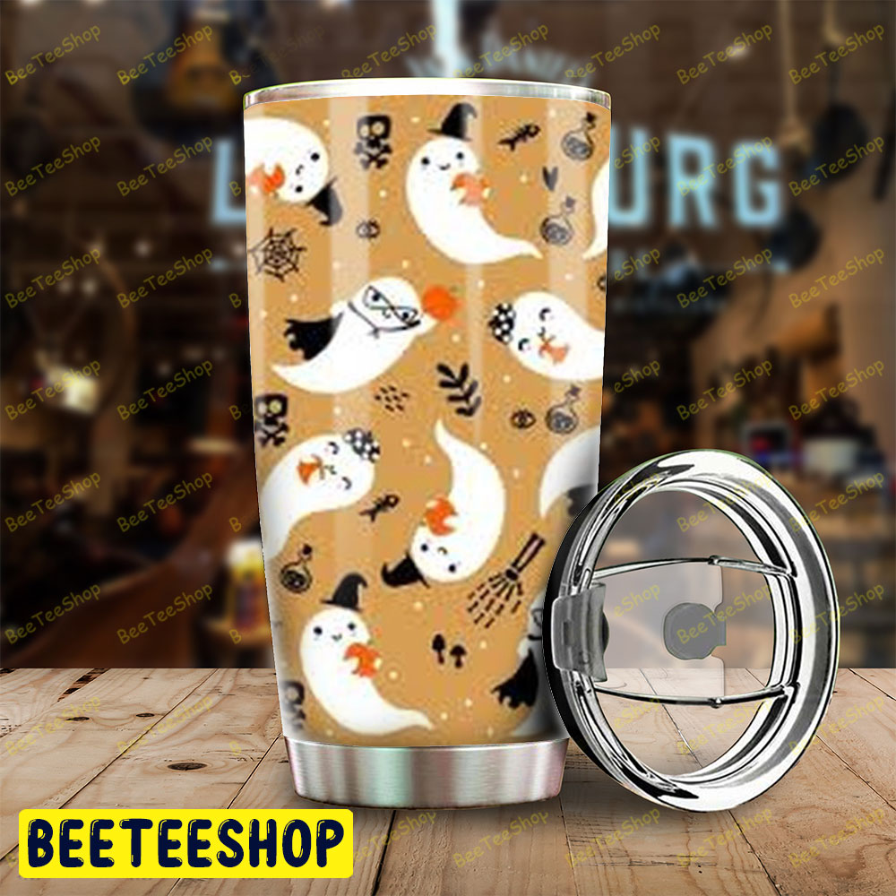 Boos Halloween Pattern 150 Tumbler