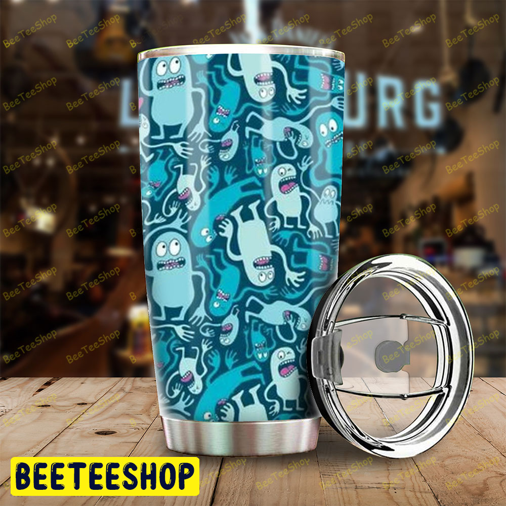 Boos Halloween Pattern 360 Tumbler