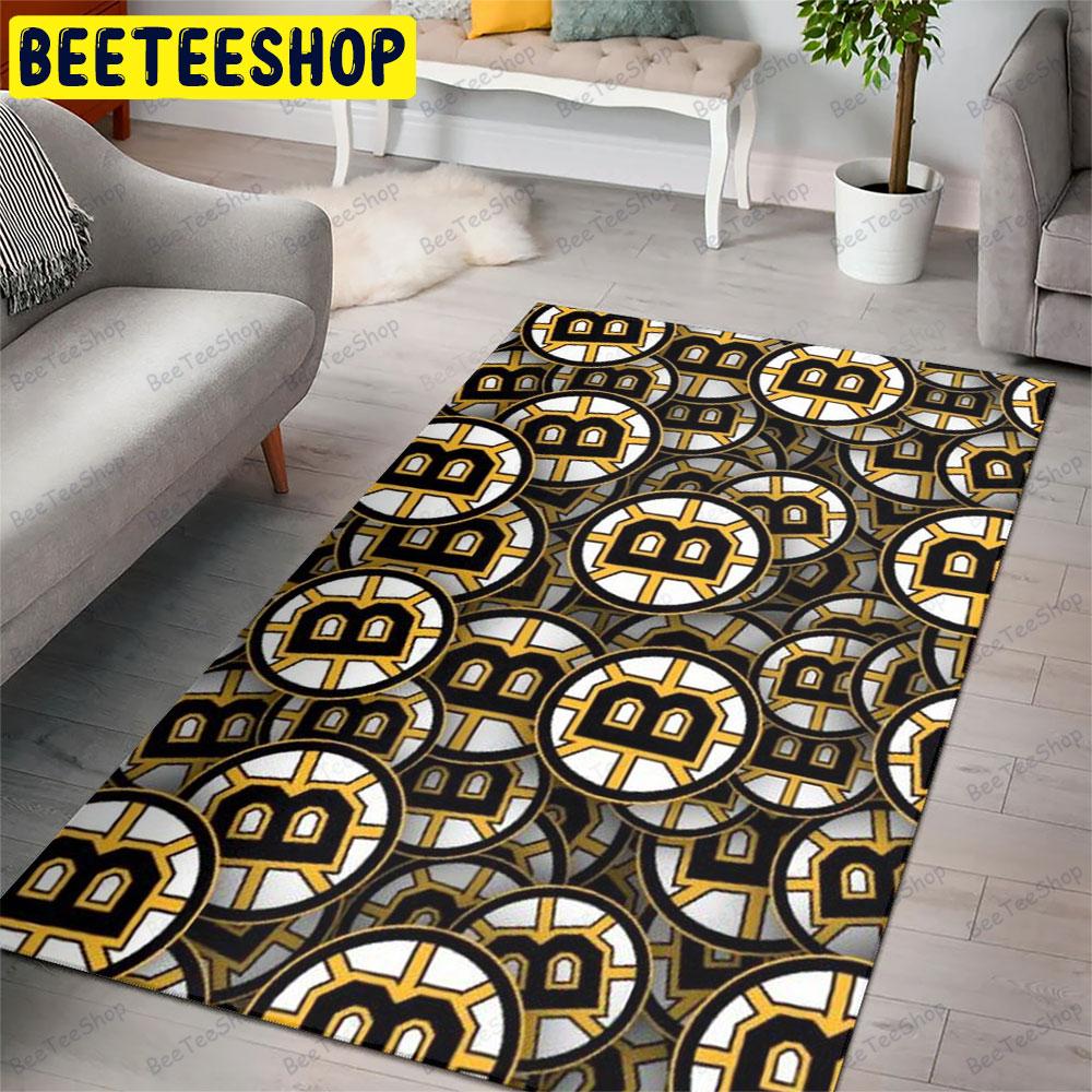 Boston Bruins 22 American Sports Teams Beeteeshop Rug Rectangle