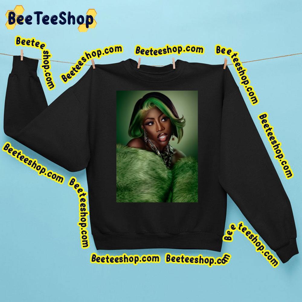 Bree Runway Aesthetic Green Hair Look Beeteeshop Trending Unisex Sweatshirt