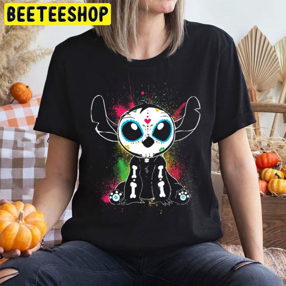 Calavera Stitch Halloween Beeteeshop Trending Unisex T-Shirt