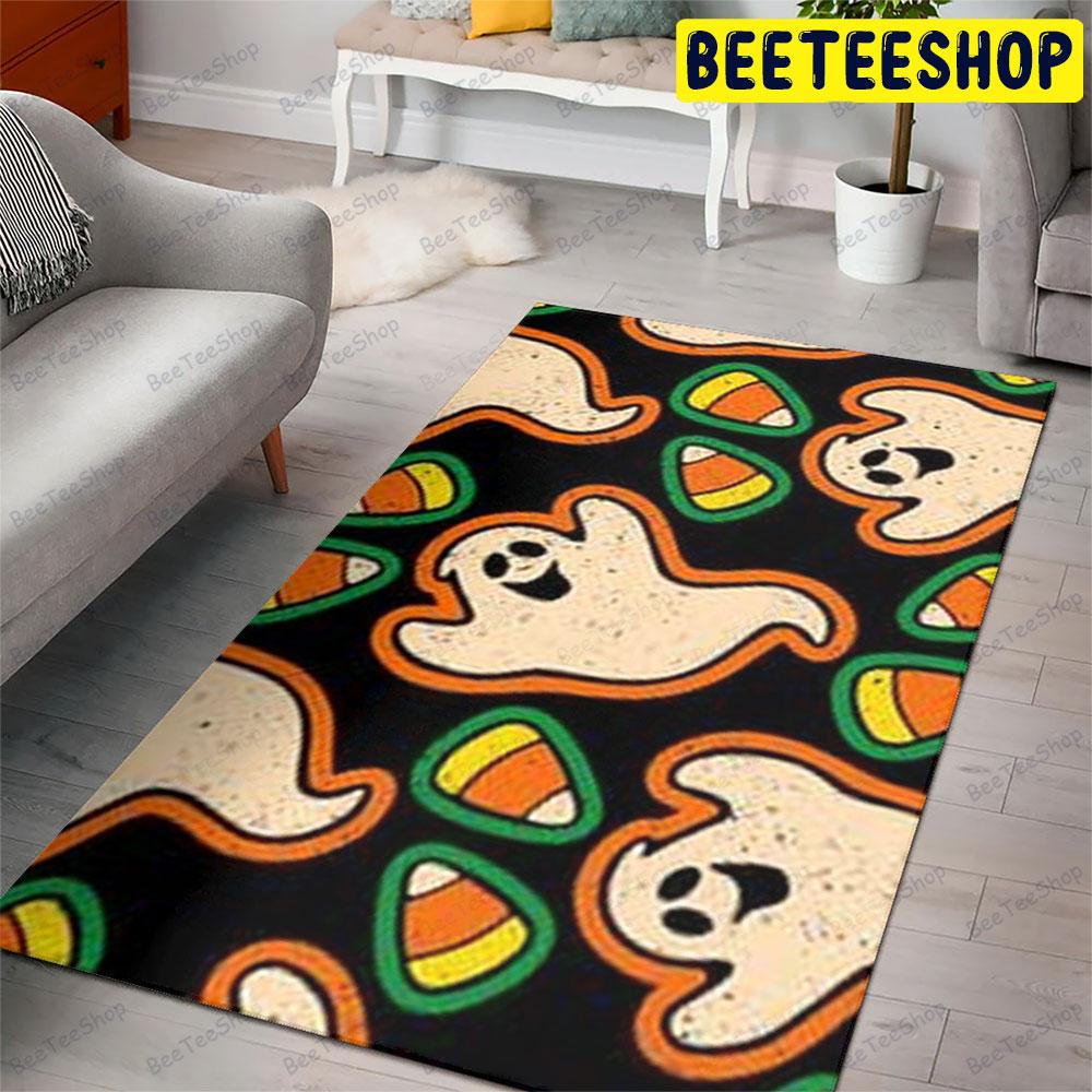 Candy Boos Halloween Pattern 02 Beeteeshop Rug Rectangle