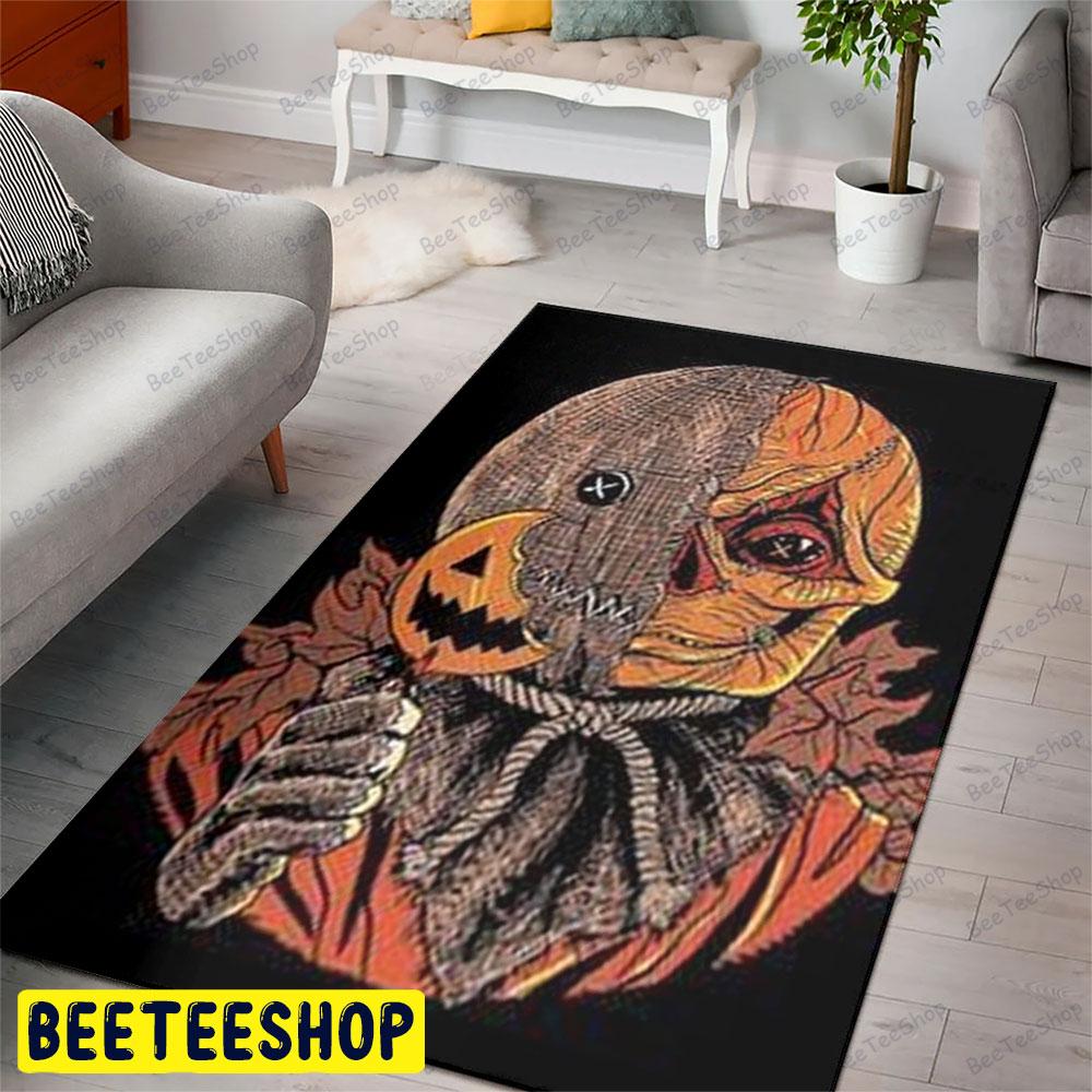 Candy Pumpkin Trick ‘R Treat Halloween Beeteeshop Rug Rectangle