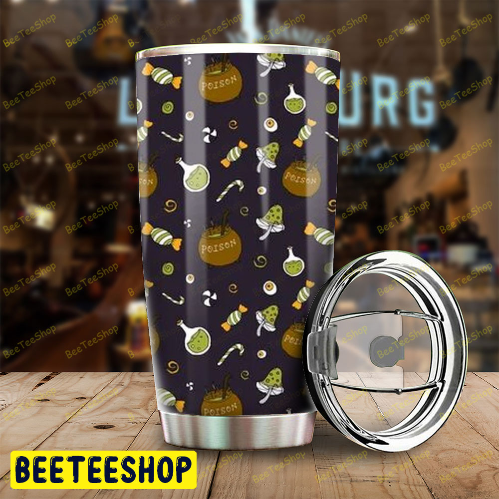 Candy Pumpkins Halloween Pattern 141 Tumbler