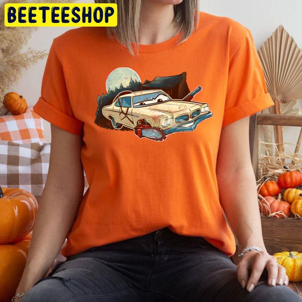 Car Shop Smart Ash Vs Evil Dead Happy Halloween Beeteeshop Trending Unisex T-Shirt