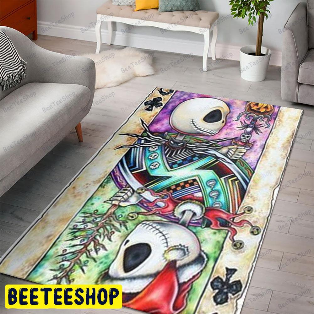 Card The Nightmare Before Christmas Halloween Beeteeshop Rug Rectangle