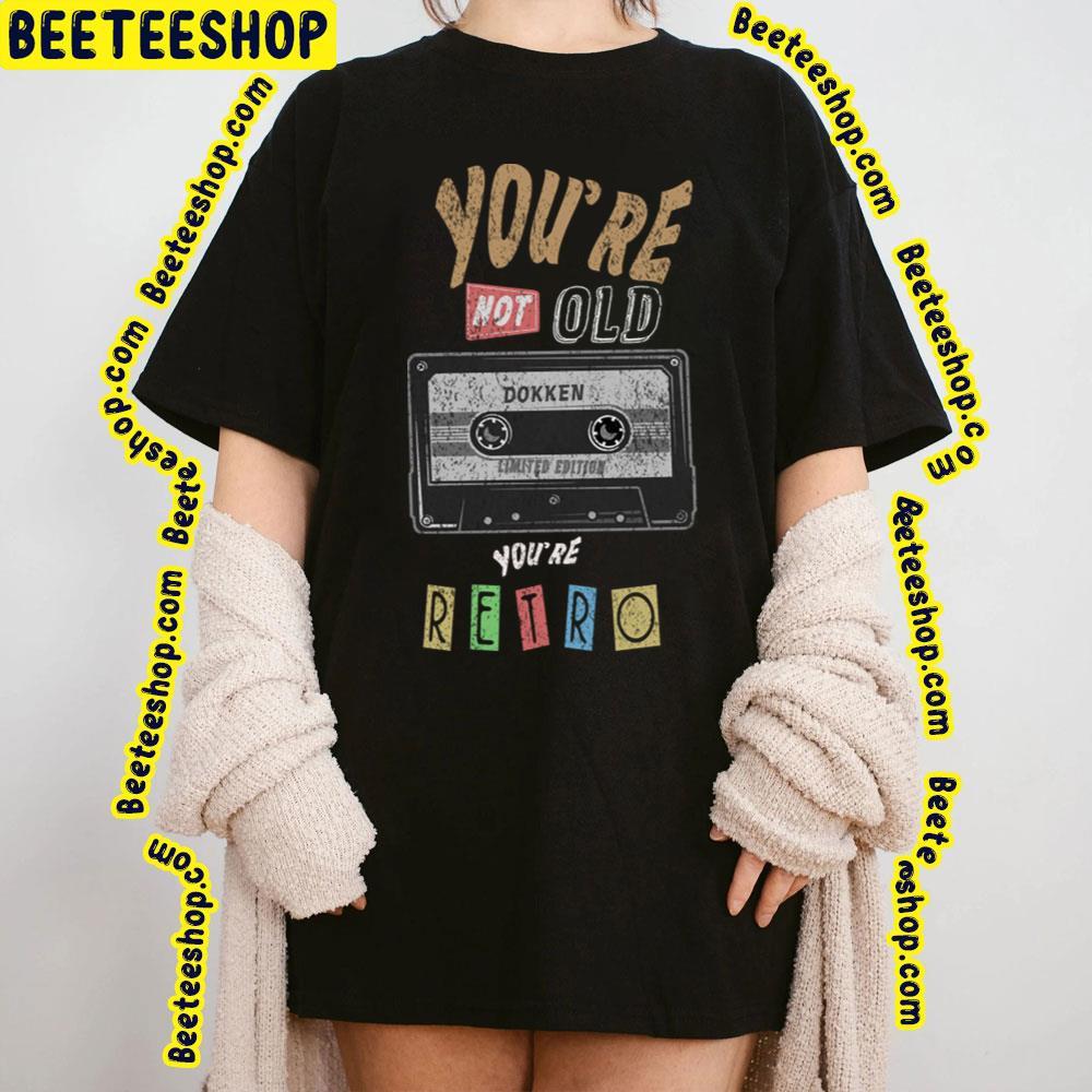 Cassette Tape Words Dokken Beeteeshop Trending Unisex T-Shirt