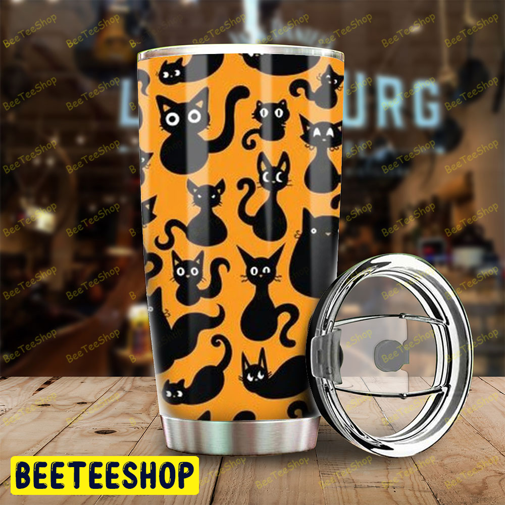 Cats Halloween Pattern 003 Tumbler