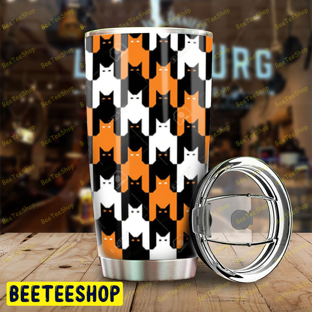 Cats Halloween Pattern 034 Tumbler