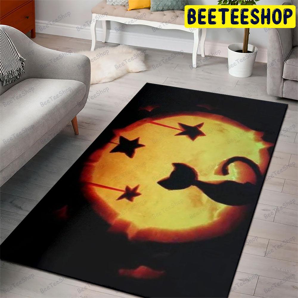 Cats Halloween Pattern 207 Beeteeshop Rug Rectangle